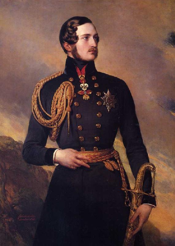 Franz Xaver Winterhalter Prince Albert Germany oil painting art
